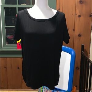 EUC Jones NY Black Tee